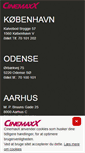 Mobile Screenshot of cinemaxx.dk