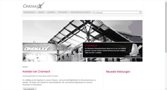 Desktop Screenshot of cinemaxx.com